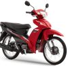 ELEGANT SPORT 50CC - BÁNH MÂM MÀU:ĐỎ ĐEN