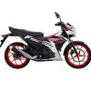 SATRIA 150 - NHẬP KHẨU MÀU:TRẮNG ĐỎ ĐEN