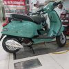 VESPA Detech 50cc - Đèn Vuông- Xanh Đá