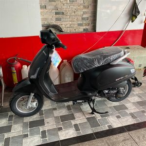 DETECH ESPERO - VESPA 50 CC - ĐÈN VUÔNG MÀU:ĐEN NHÁM