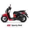 SCOOPY - SPORTY KHOÁ CHÌA MÀU:ĐỎ