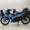 SATRIA 150 - VIỆT NAM - ĐỘ MÀU SƠN XANH GB +TEM MÀU:XANH TRẮNG ĐEN