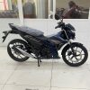 SATRIA 150- VIỆT NAM - ĐỔI DÀN ÁO SATRIA NHẬP MÀU:XANH BẠC ĐEN NHÁM