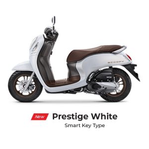 SCOOPY - PRESTIGE SMATKEY 2024 MÀU:TRẮNG