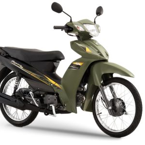 ELEGANT SPORT 50CC - BÁNH MÂM MÀU:XANH ĐEN
