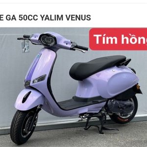 VESPA 50CC - YALIM MÀU:TÍM HỒNG