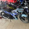 SATRIA 150 - VIỆT NAM - ĐỘ MÀU SƠN MÀU:XANH ĐEN TRẮNG