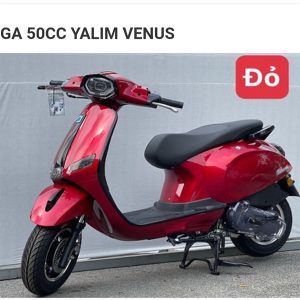 VESPA 50CC - YALIM MÀU:ĐỎ