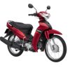 SIRIUS 110 - PHANH CƠ MÀU MỚI MÀU:ĐỎ ĐEN