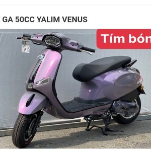 VESPA 50CC - YALIM MÀU:TÍM BÓNG