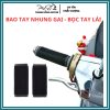 Bao tay nhung gai bọc tay lái, tay ga xe máy