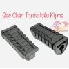 Cặp Gác Chân Cao Su trước kiểu Kijima zoro gắn nhiều loại xe máy Sirius Wave Dream Fu Led .....