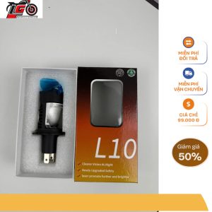 Đèn LED L10 Siêu Sáng Lắp cho Xe máy Ô tô- Bóng 3 màu Vàng-Trắng-Trắng ấm- Phá sương mù
