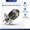 Đèn led bi cầu mini h4 xe máy ô tô, ánh sáng mạnh, dễ lắp, tiết kiệm điện