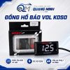 Đồng hồ báo vol Koso 5-150V chống nước, báo vôn xe điện xe máy điện bản cao cấp