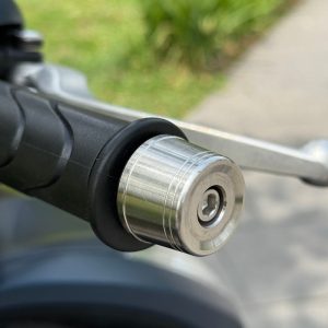 GÙ TAY LÁI CHUẨN INOX 304 GẮN CHO CÁC DÒNG XE Vision 21-25, AB 20-25 cặp gù chống rung - nguyên khối inox304