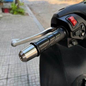 Gù Tay Lái INOX kiểu SH gắn nhiều loại xe máy hàng chất lượng CNC Nguyên Khối, Gù SHi