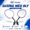 Gương xe điện mèo 8mm 10mm bền chắc, gương xe máy, xe điện dễ lắp cho nhiều loại xe