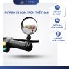 Gương xe máy xe đạp xoay 360 độ, cầu lồi, gấp gọn, dễ lắp