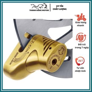 Khóa Đĩa Xe Máy Chống Trộm, Ổ Khoá Phanh Đĩa Xe Máy (Chính Hãng)