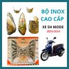 Ốp xe SH MODE inox cao cấp đời năm 2020 - 2022 - 2023 -2024