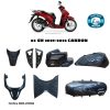 Ốp xe SH, full bộ ôp carbon xe SH đời xe 2021 - 2025 mới nhất