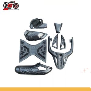 Phụ kiện xe máy SH 2020-2026- Loại màu Carbon- SHI 125 và SHI 160-Làm bằng nhựa ABS siêu bền đẹp