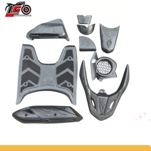 Phụ kiện xe máy VISION 2021-2026- Loại màu Carbon - Làm bằng nhựa ABS siêu bền đẹp