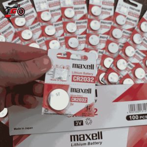 Pin thay thế Remote Smartkey Honda, Yamaha, Smartkey ôtô, thiết bị y tế MAXELL Mã Cr2032 - Chính Hãng Japan
