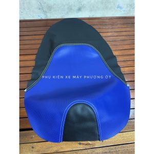 Vỏ yên xe máy EXCITER 150 màu xanh bằng da chống thấm nước, bảo vệ xe siêu tốt