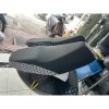 Yên xe Sirius xăng cơ 50-110cc mút nguyên khối 2 tầng vành logo kiểu