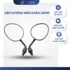 gương tai mèo xe máy, xe điện, chân 8mm 10mm, kính tròn đẹp, chống rung, quan sát tốt