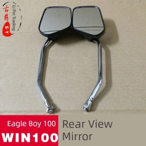 kính chiếu hậu xe máy gương chiếu hậu xe máy Phụ kiện xe máy Gương chiếu hậu Ben Ying Zai 100 Gương chiếu hậu win100 Gương chiếu hậu Flying Eagle 100