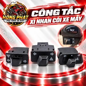 Công Tắc Xi Nhan Tích Hợp Haza Xe Máy, Kèm Rơ Le Chỉnh Nháy Nhanh Chậm, Phụ Kiện Xe Máy Dễ Sử Dụng, Lắp Đặt