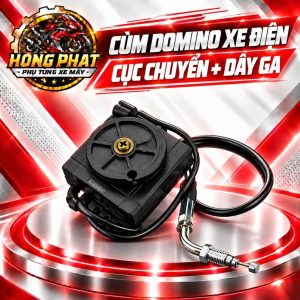 Cục Chuyển Và Dây Ga Rời Độ Cùm Tăng Tốc Domino Thay Thế Dành Cho Xe Điện