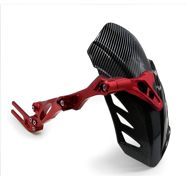 Dè Nối Chắn Bùn Xe Máy V2 Carbon, Miếng Chống Văng Bùn Nước Dễ Lắp, Kiểu Dáng Thể Thao - Ảnh 8