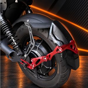 Alternative view of Dè chắn Bùn CNC Vân carbon V3 Loại Cao Cấp Cho Xe Điện, Xe Máy Có Tặng Kèm Lục Giác Và Keo Hình Thức Bền Đẹp