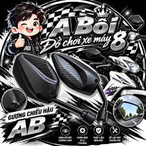 Gương chiếu hậu cho xe AB 2016, 2020 - 2023, hàng đẹp, giá tốt (có bán lẻ 1 bên)