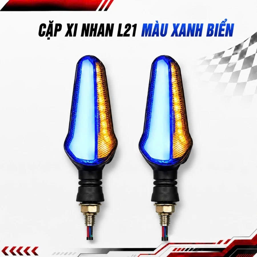 Xi Nhan Chữ Z L21 3 Màu Cao Cấp 12V-48V Cho Xe Máy, Xe Điện, LED Sáng Đẹp, Bền Bỉ, Chống Nước Hiệu Quả - Ảnh 2