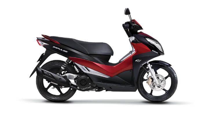 IMPULSE 125 màu đỏ đen